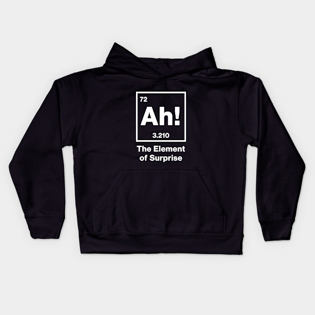 Element of Surprise Kids Hoodie by LanfaTees